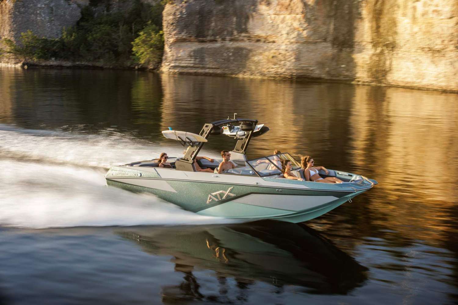 2026 ATX Boats Logo